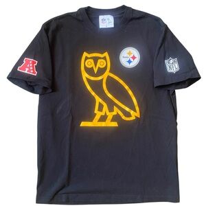Drake (OVO) * NFL Collaboration (Pittsburg Steelers) Shirt